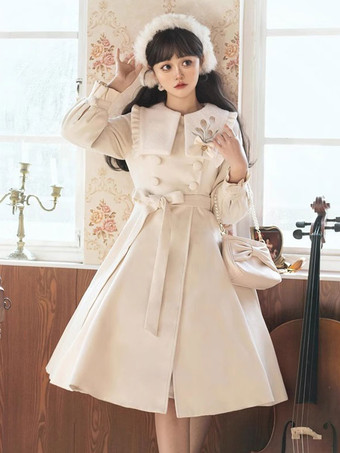 スイートロリータドレス ポリエステル長袖スイートロリータドレス