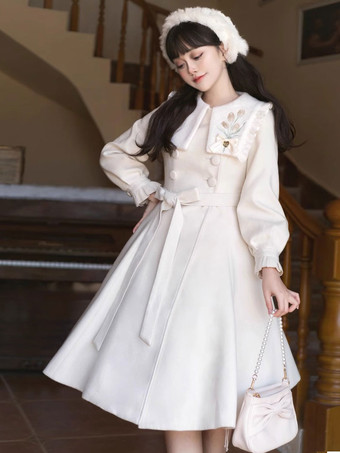スイートロリータドレス ポリエステル長袖スイートロリータドレス