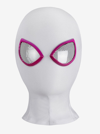 À travers le costume de cosplay Spider-Verse Kid Gwen