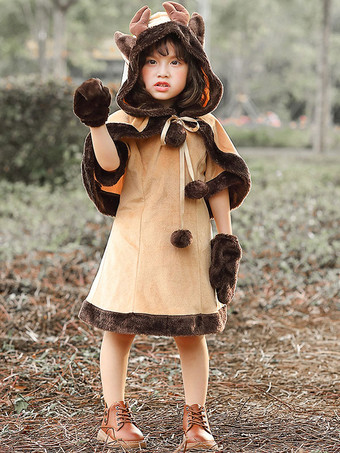 カーキ ボディコン クリスマス カーキ ドレス ポリエステル ツートンカラー クリスマス ホリデー コスチューム