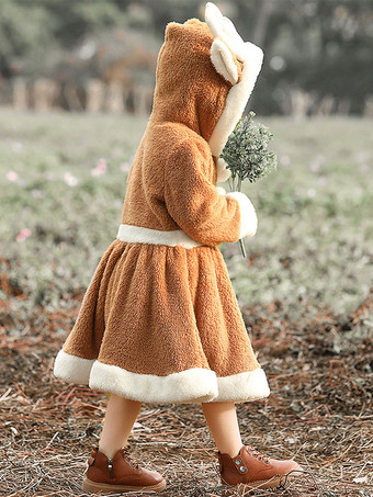 ボディコン クリスマス カーキ ドレス ポリエステル ツートンカラー クリスマス ホリデー コスチューム