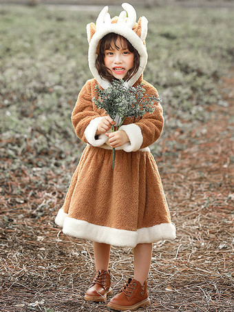 ボディコン クリスマス カーキ ドレス ポリエステル ツートンカラー クリスマス ホリデー コスチューム