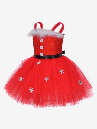 セット クリスマス赤い帽子スカーフ ドレス ポリエステル クリスマス パターン クリスマス ホリデー コスチューム