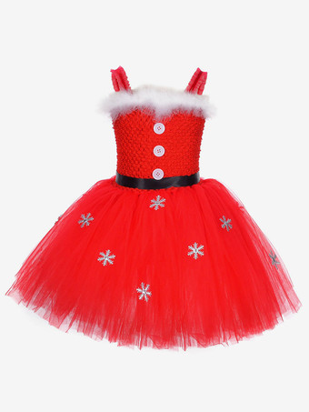 セット クリスマス赤い帽子スカーフ ドレス ポリエステル クリスマス パターン クリスマス ホリデー コスチューム