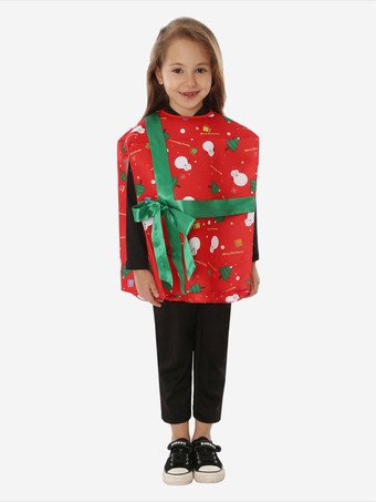 セット クリスマス ブラック ジャンプスーツ オーバーコート ポリエステル塗装クリスマス ホリデー コスチューム