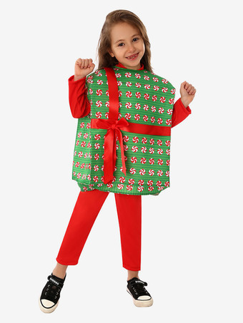 レッド クリスマス レッド オーバーコート ジャンプスーツ ポリエステル塗装クリスマス ホリデー コスチュームを設定します。