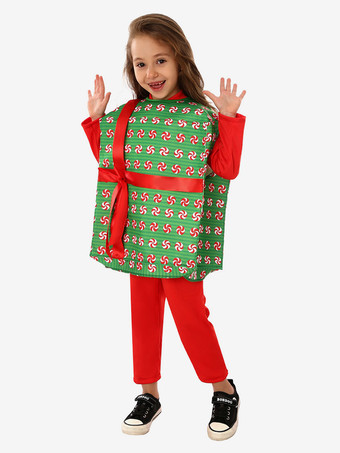 クリスマス レッド オーバーコート ジャンプスーツ ポリエステル塗装クリスマス ホリデー コスチュームを設定します。