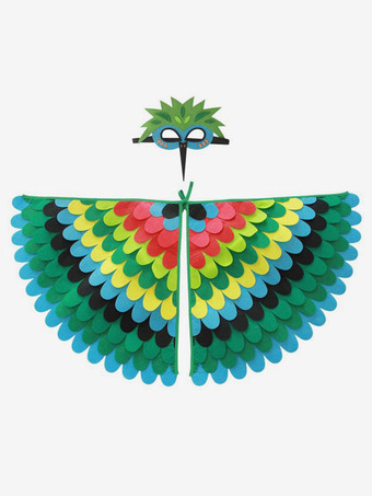 Grün Halloween-Kostüme für Kinder blau Weihnachten Polyesterfaser Polyester Zubehör für Kinder Flügel