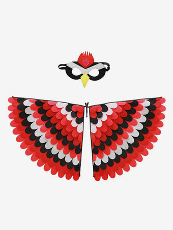 Rot + Weiß + SchwarzHalloween-Kostüme für Kinder blau Weihnachten Polyesterfaser Polyester Zubehör für Kinder Flügel