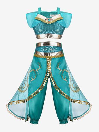 Disney Cartoon La Carica dei 101 Costume Cosplay Crudelia De Mon Set  Completo 