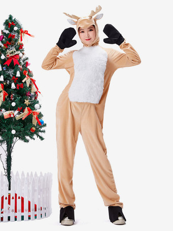 レディース クリスマス かわいい トナカイ 着ぐるみ コスチューム