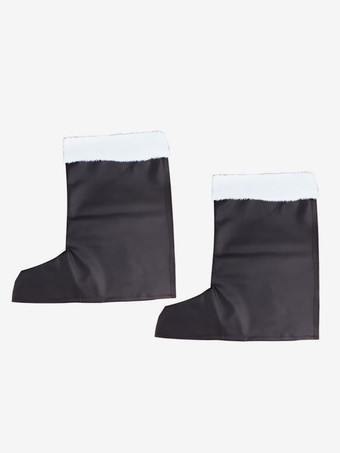 ユニセックス クリスマス アクセサリー ブラック ポリエステル繊維 靴 ポリエステル ハロウィン ホリデー コスチューム