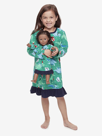 お揃いのファミリークリスマスパジャマ 大人用 子供用 コットンパジャマ