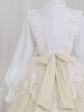 スイートロリータドレス ポリエステル長袖ドレス スイートロリータドレス