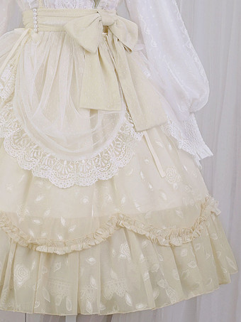 スイートロリータドレス ポリエステル長袖ドレス スイートロリータドレス