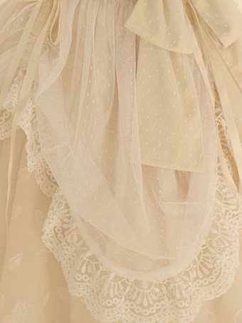 スイートロリータドレス ポリエステル長袖ドレス スイートロリータドレス