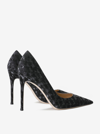 レディース ハイヒール プリント パンプス スティレットヒール ドレス パンプス