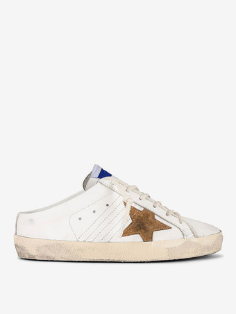 Women's Mules Sneakers Sequins Stars Patchwork Lace Up Skate Shoes