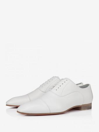 Mens white clearance prom shoes