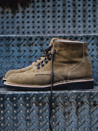 メンズ マティン ワーク ミドルカット エスケープ ダースト コンバットブーツ