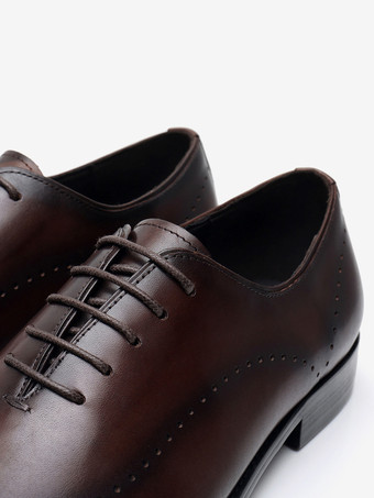 ドレスシューズ ラウンドトゥ レースアップ 牛革 デビー プロム ホームカミング ウェディングシューズ