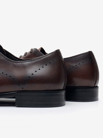 ドレスシューズ ラウンドトゥ レースアップ 牛革 デビー プロム ホームカミング ウェディングシューズ