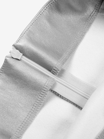 PUレザースカート ハイウエスト ロースリット レディース ボトムス