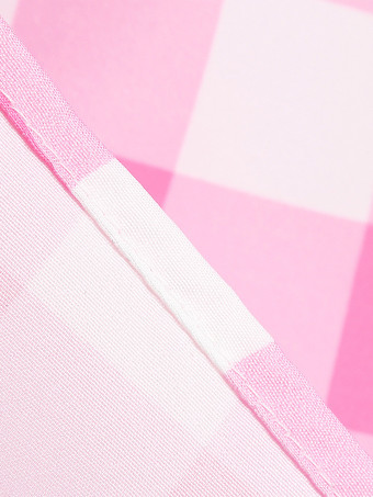 レトログラマードレス スウィートハートネック パフスリーブ 水玉模様 カジュアルロングドレス