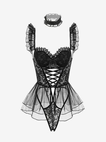 ブラジャー ショーツ セット ブラック レース 3点セット 透けレース 大人のセクシーランジェリー