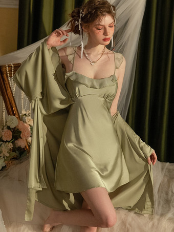 パジャマ セット Sage Rave Club バックレス ポリエステル ランジェリー