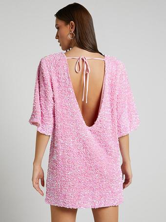 Backless Shift Dress