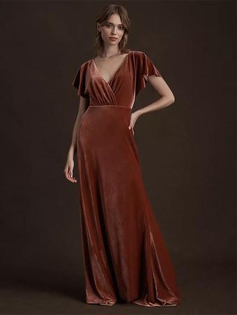 Velvet gown clearance price