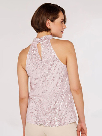 Tanks & Camis Sleeveless Sexy Straps Neck Lace Up Daily Casual