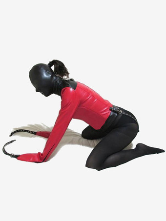 PVC コスチューム レッド PVC レディース