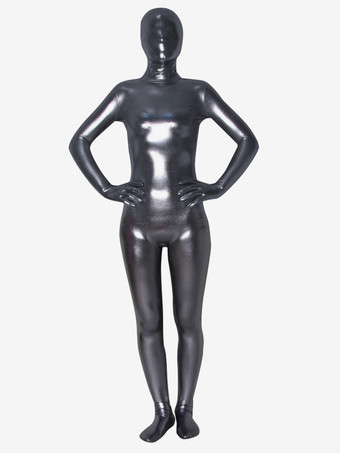 全身タイツ　ゼンタイ　メタリック　シルバー　フルボディ　ハロウィン　忘年会　宴会　パーティー　歓送迎会　二次会　イベント