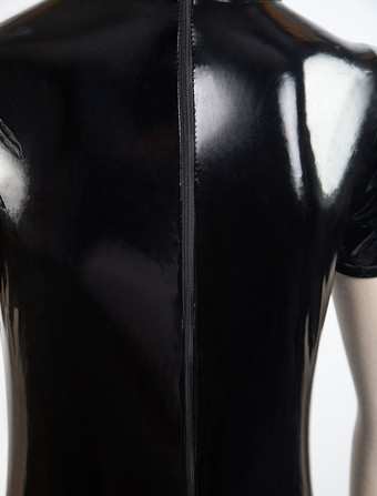 セクシー全身タイツ セクシータイツ　ブラック　女性用　PVC　大人用　 ハロウィン