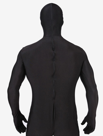 全身タイツ　ブラック　黒　単色　ピュア　透明人間　ニンジャ　舞台　演劇　仮装　変装　パーティー衣装　イベント　宴会　コスチューム