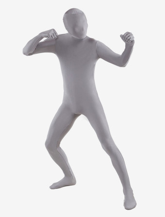 グレー 全身タイツ タイツ カラータイツ ピュア ニンジャ　 仮装 パーティー衣装 イベント コスチューム グレー