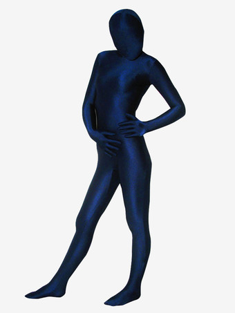 全身タイツ　ブルー　単色　カラータイツ　ピュア　透明人間　ニンジャ　舞台　仮装　変装　演劇　パーティー衣装　イベント　宴会　コスチューム
