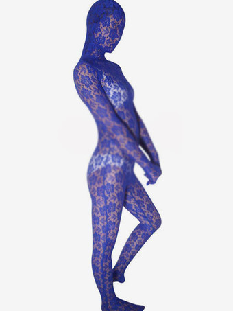 パターニング全身タイツ 全身タイツ，パープル　ベルベット　大人用　ユニセックス　コスチューム衣装　コスプレ　 ハロウィン