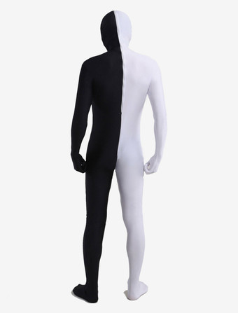 全身タイツ　コスチューム　カラーブロック　フルボディ　ボディースーツ　ユニセックス ハロウィン