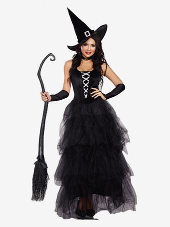 Costumi da strega di Halloween per le donne Set completo di