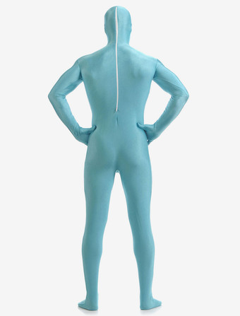 全身タイツ　ピュア　ニンジャ　舞台　演劇　仮装　変装　パーティー衣装　イベント　宴会　コスチューム　ライトスカイブルー　 ハロウィン