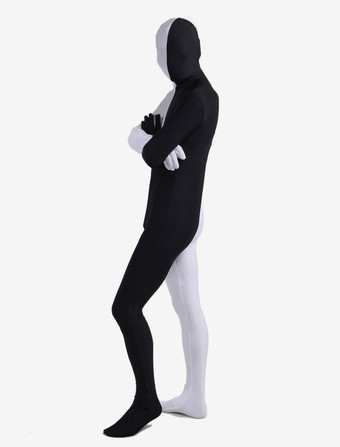 全身タイツ　コスチューム　カラーブロック　フルボディ　ボディースーツ　ユニセックス ハロウィン