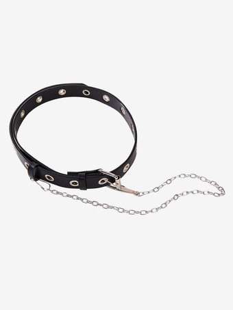 ジョジョの奇妙な冒険 クイーン バイト・ザ・ダスト ミリタリー ゴスロリ OPドレス 3点セット ブラック チェーン リベット