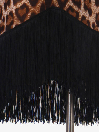 ラテンダンスドレスヒョウ女性のライクラスパンデックスドレスラテンダンサーダンスウェア