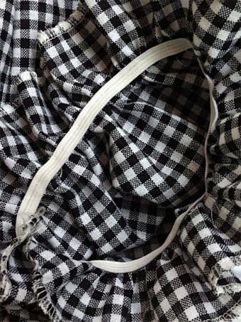 ショートドロワーズ　ブラック　可愛い　コットン　パーティー　