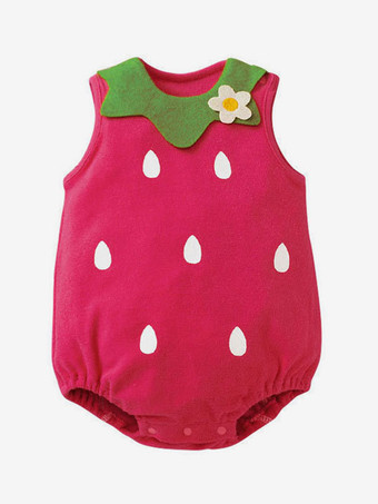 ローズレッド子供スイカイチゴパイナップル衣装幼児ベビー服ハロウィン