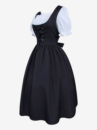 レトロコスチューム女性用ヴィンテージドレス18世紀コスチュームコスプレハロウィン