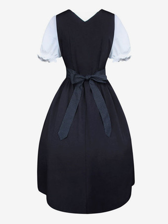 レトロコスチューム女性用ヴィンテージドレス18世紀コスチュームコスプレハロウィン